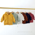 Boy Knitted Sweater Free Patterns Children's Spring And Autumn Cardigan Sweater Hooded Supplier